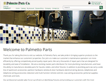 Tablet Screenshot of palmettoparts.com